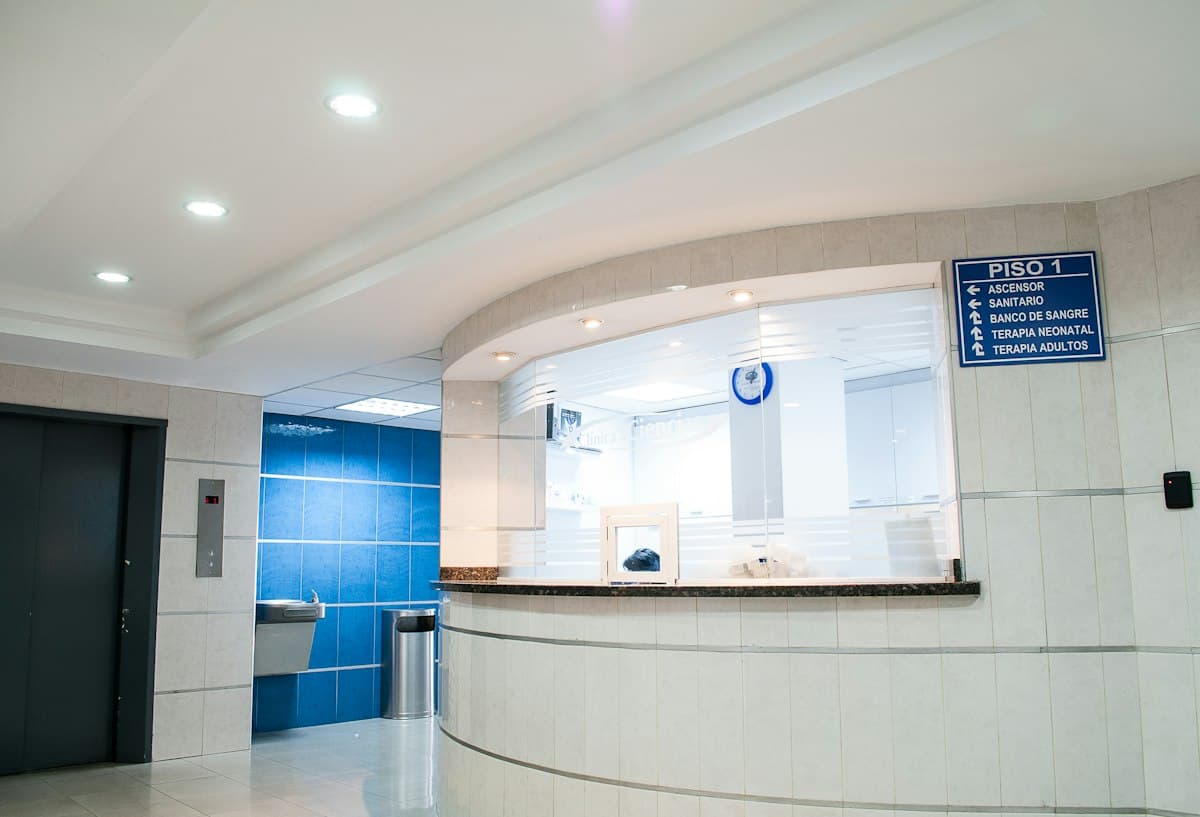 Meridian Clinic reception area